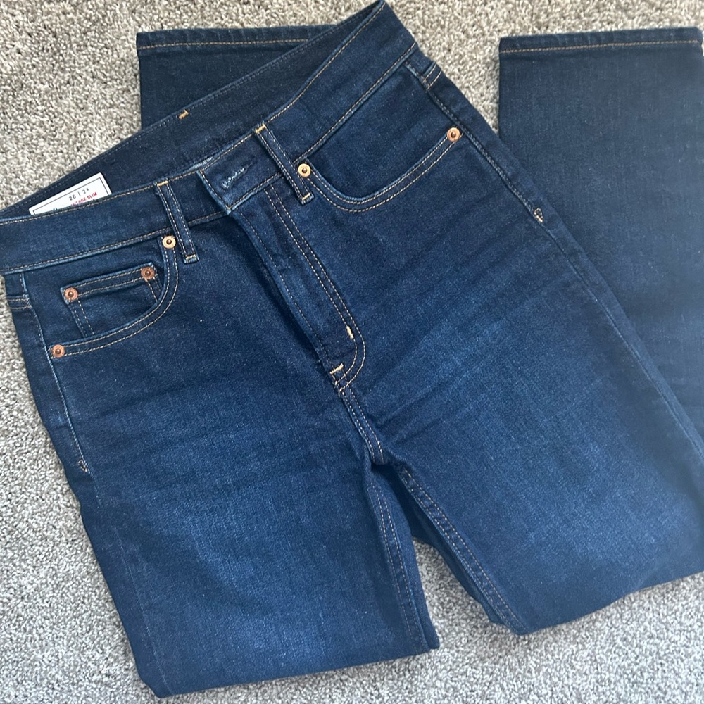 Gap Vintage Slim High Rise jeans